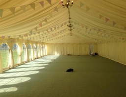 shabby-chic-bunting, marquee-hire-north-west