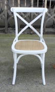 white-cross-back-chair
